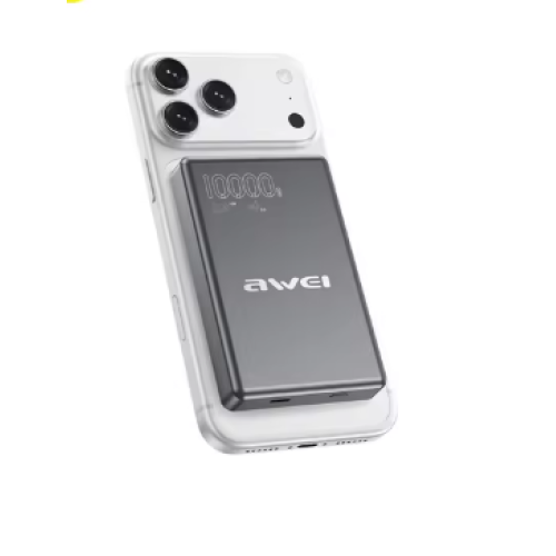 Awei 15W Magnetic 10000mAH Wireless Charging