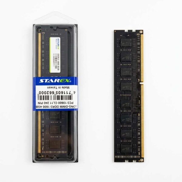 Starex 4GB DDR3 1600MHz Long-DIMM Desktop RAM