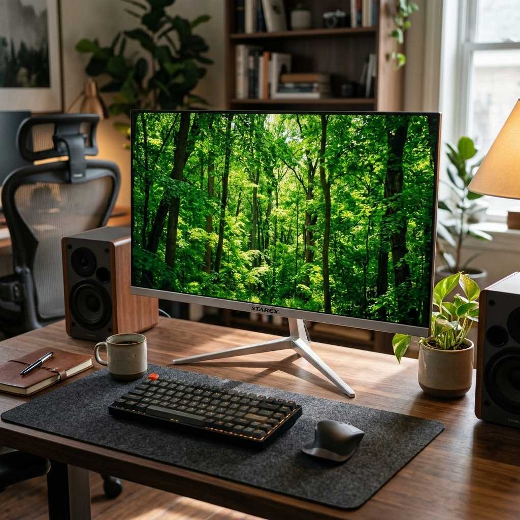 Starex 23.8 inch Monitor Home Desk Setup
